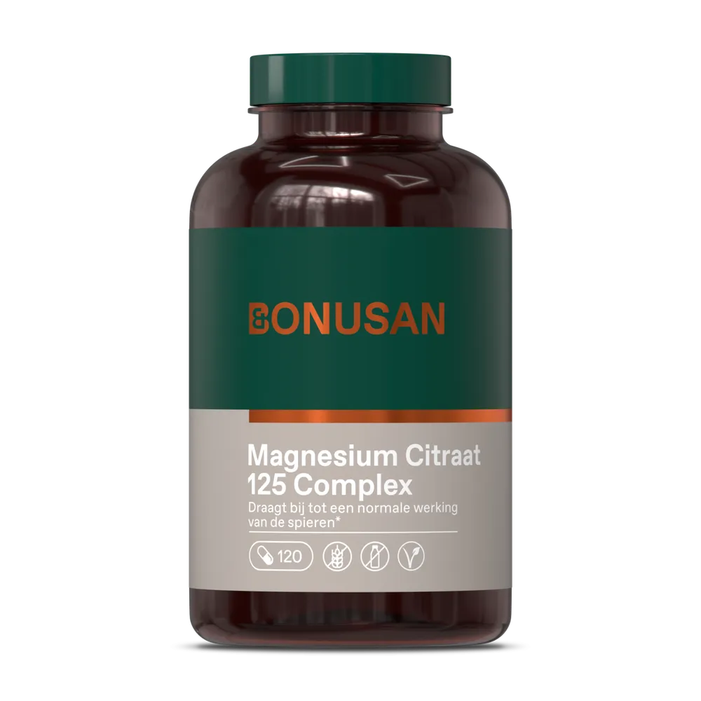 Bonusan Magnesium Citraat 125 Complex Capsules