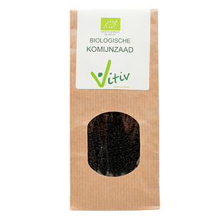 Vitiv Biologische Komijnzaad Zwart 100GR