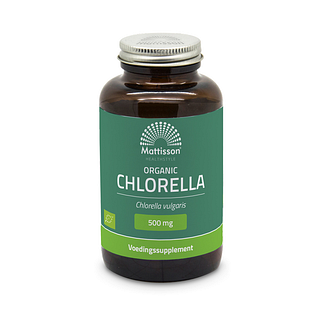 Mattisson HealthStyle Biologische Chlorella 500mg Tabletten 240TB