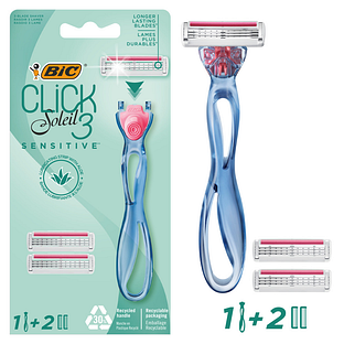 Bic Click Soleil 3 - Scheermes Set 1ST