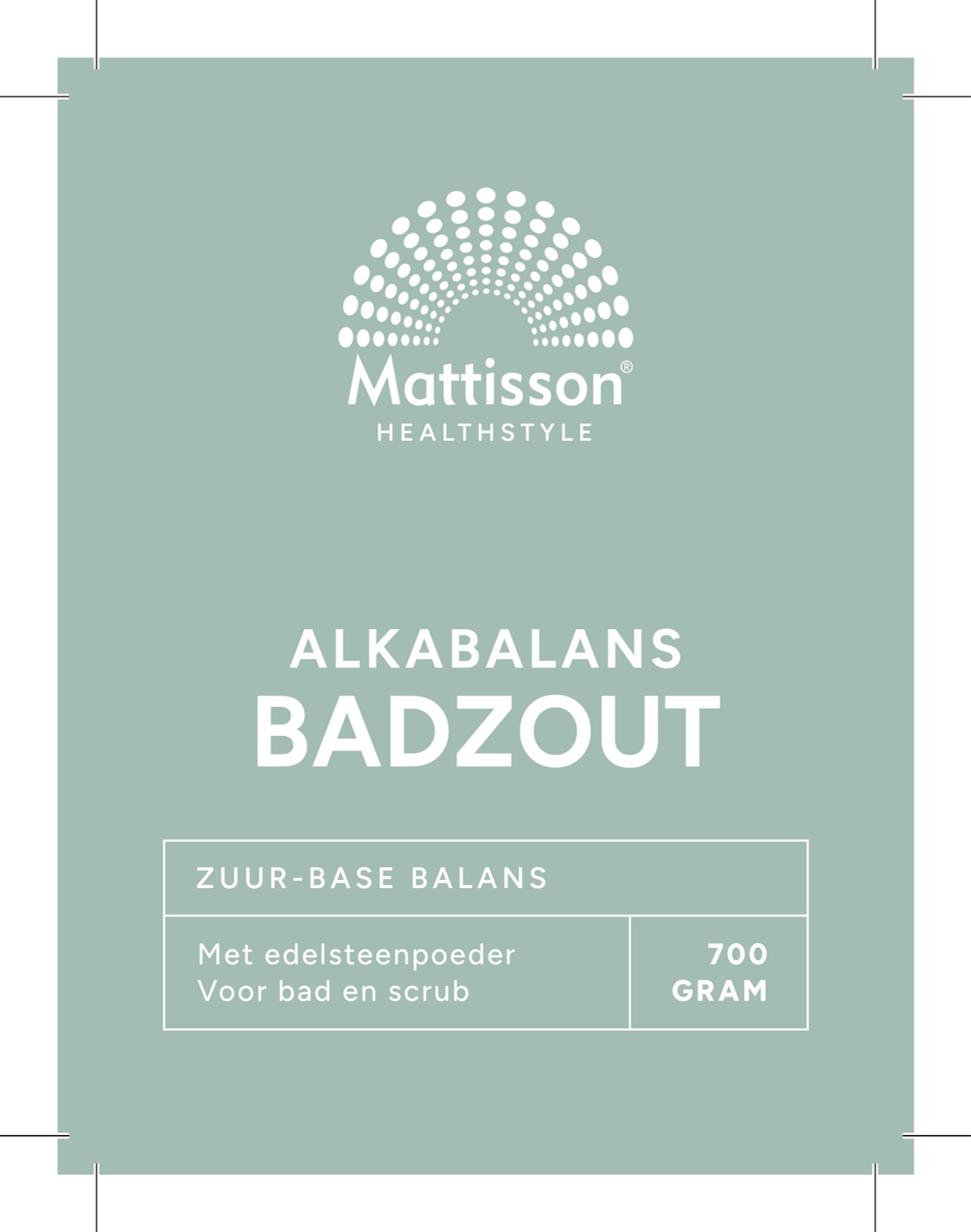 AlkaBalans Badzout afbeelding van document #1, label