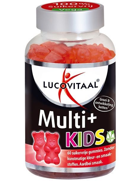 Lucovitaal Multi+ Kids Gummies 60ST