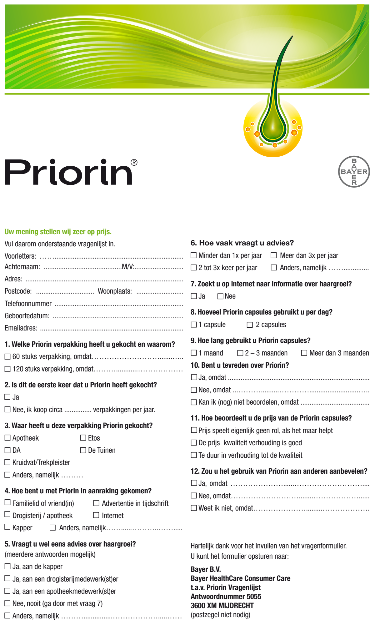 Haar Capsules afbeelding van document #2, instructions