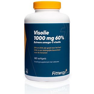 Fittergy Visolie 1000mg 60% Capsules 180SG Fittergy Visolie 1000mg 60% Capsules 180SG