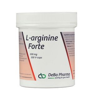DeBa Pharma L-arginine Capsules 100VCP DeBa Pharma L-arginine Capsules 100VCP