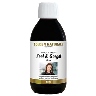 Golden Naturals Keel & Gorgel Elixer 250ML Golden Naturals Keel & Gorgel Elixer 250ML