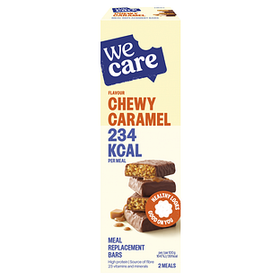 WeCare Meal Replacement Bars Chewy Caramel 120GR WeCare Meal Replacement Bars Chewy Caramel 120GR