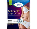 TENA Silhouette Underwear Low Waist Normal Blanc L 10ST TENA Silhouette Underwear Low Waist Normal Blanc L 10ST