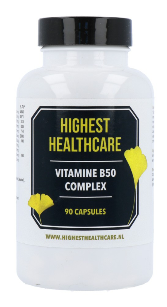 Highest Healthcare Vitamine B50 Complex Capsules 90CP