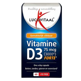 Lucovitaal Vitamine D3 75mcg Capsules 80CP