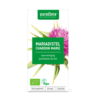 Purasana Vegan Mariadistel Bio 60VCP
