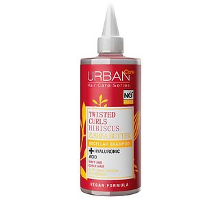Urban Care Urban Twisted Curls Hibiscus & Sea Butter Micellar Shampoo 340ML