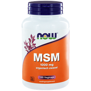 NOW MSM 1000mg Capsules 120ST