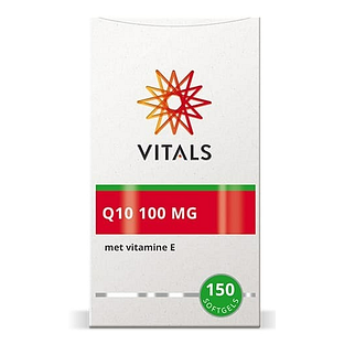 Vitals Q10 100mg Softgels 150SG