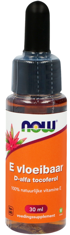 NOW E Vloeibaar D-alfa Tocoferol afbeelding