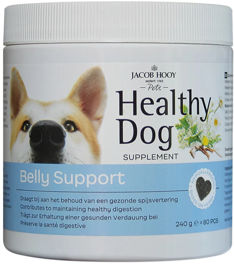 Jacob Hooy Pets Healthy Dog Belly Support afbeelding 1