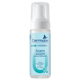 Dermolin Hydra Hypoallergenic Foam Wash 150ML
