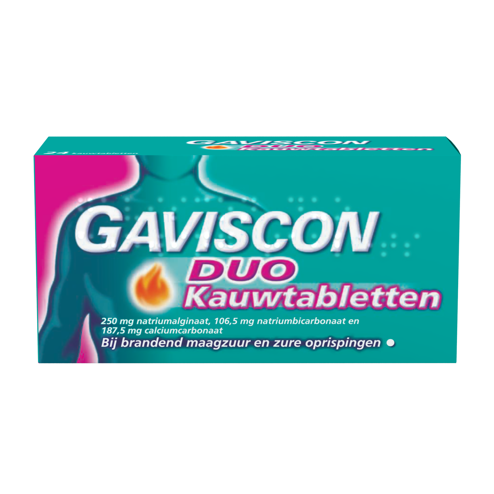 Gaviscon Duo Kauwtabletten 24st afbeelding
