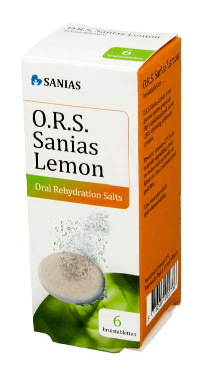 Sanias O.R.S. Bruistablet Lemon afbeelding