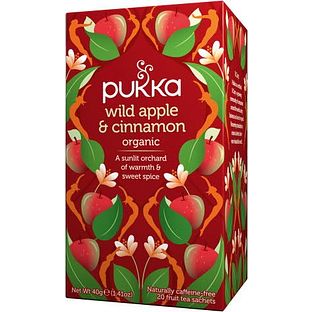 Pukka Wild Apple & Cinnamon Thee 20ZK