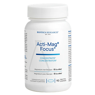 Biotics Acti-Mag Focus Tabletten 90TB Biotics Acti-Mag Focus Tabletten 90TB