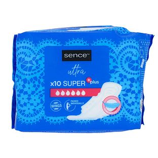 Sence Ultra Super Plus Maandverband 10ST