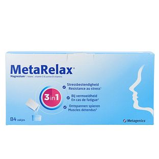 Metagenics MetaRelax Zakjes Limoen Smaak 84ZK