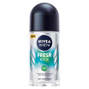 Nivea Men Fresh Kick Anti-Transpirant Roll-On 50ML