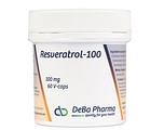DeBa Pharma Resveratrol-100 Capsules 60VCP
