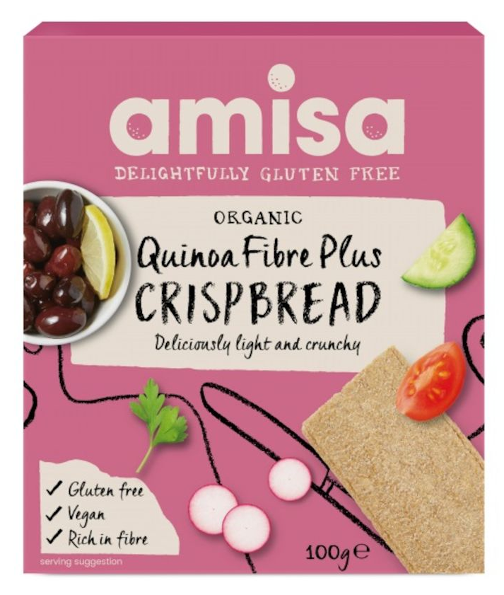 Amisa Quinoa Fiber Plus Crispbread afbeelding