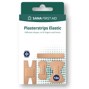 Sana First Aid Elastisch Vingerpleisters Assorti 14ST