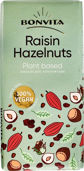 BonVita Ricemilk Chocolate Raisins Hazelnuts afbeelding