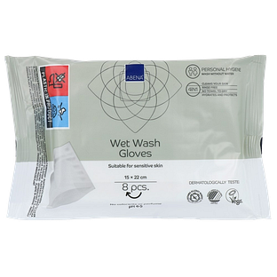 ABENA Vochtige Washand Ongeparfumeerd 8ST ABENA Vochtige Washand Ongeparfumeerd 8ST