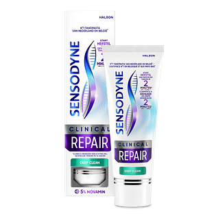 Sensodyne Clinical Repair Deep Clean Tandpasta 75ML