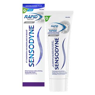 Sensodyne Rapid Relief Whitening Tandpasta 75ML Sensodyne Rapid Relief Whitening Tandpasta 75ML