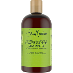 Shea Moisture Moringa & Avocado Power Greens Shampoo 384ML Shea Moisture Moringa & Avocado Power Greens Shampoo 384ML