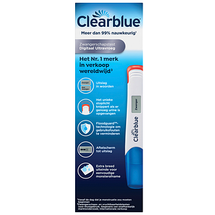 Clearblue Zwangerschapstest Digitaal Ultravroeg 1ST