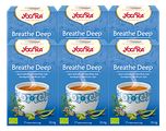 Yogi Tea Breathe Deep Voordeelverpakking 6x17ST