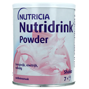 Nutridrink Poeder Shake Aardbei 335GR Nutridrink Poeder Shake Aardbei 335GR