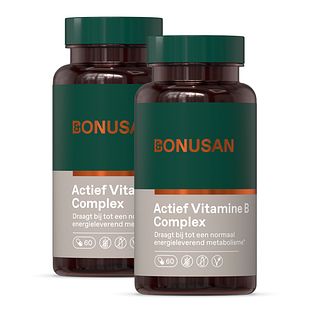 Bonusan Actief Vitamine B Complex Capsules Duoverpakking 2x60CP