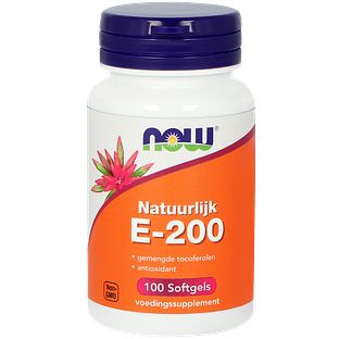 NOW E-200 Gemengde Tocoferolen Softgels 100ST