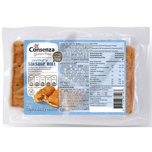 Consenza Saucijzenbroodjes 180GR Consenza Saucijzenbroodjes 180GR