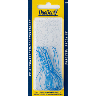 Duodent Brugnaalden/Flosgeleiders Super-Fine 20ST
