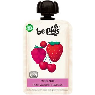 Be Plus Knijpfruit Red Fruits 100GR