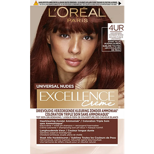 L'Oréal Paris Excellence Creme - 4UR Universeel Donker Rood 1ST L'Oréal Paris Excellence Creme - 4UR Universeel Donker Rood 1ST