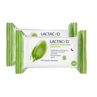 Lactacyd Verfrissende Tissues Multiverpakking 2x15ST