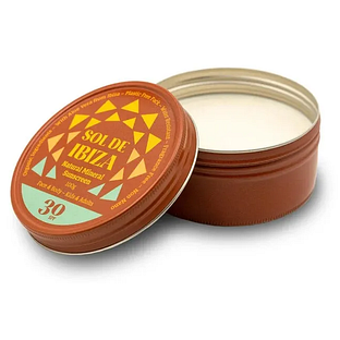 Sol De Ibiza SPF30 Natural Mineral Sunscreen 100GR Sol De Ibiza SPF30 Natural Mineral Sunscreen 100GR