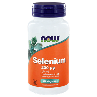NOW Selenium 200mcg Capsules 90VCP