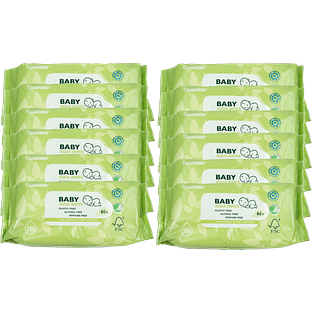 SmartKids Vochtige Babydoekjes Eco 12x60ST