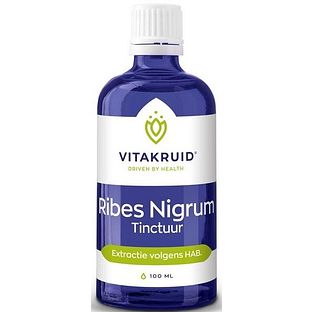 Vitakruid Ribes Nigrum Zwarte bes tinctuur 1:10 100ML
